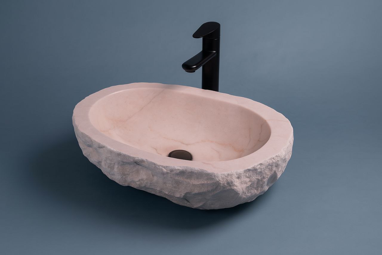 Раковина Розовый мрамор - изображение 3