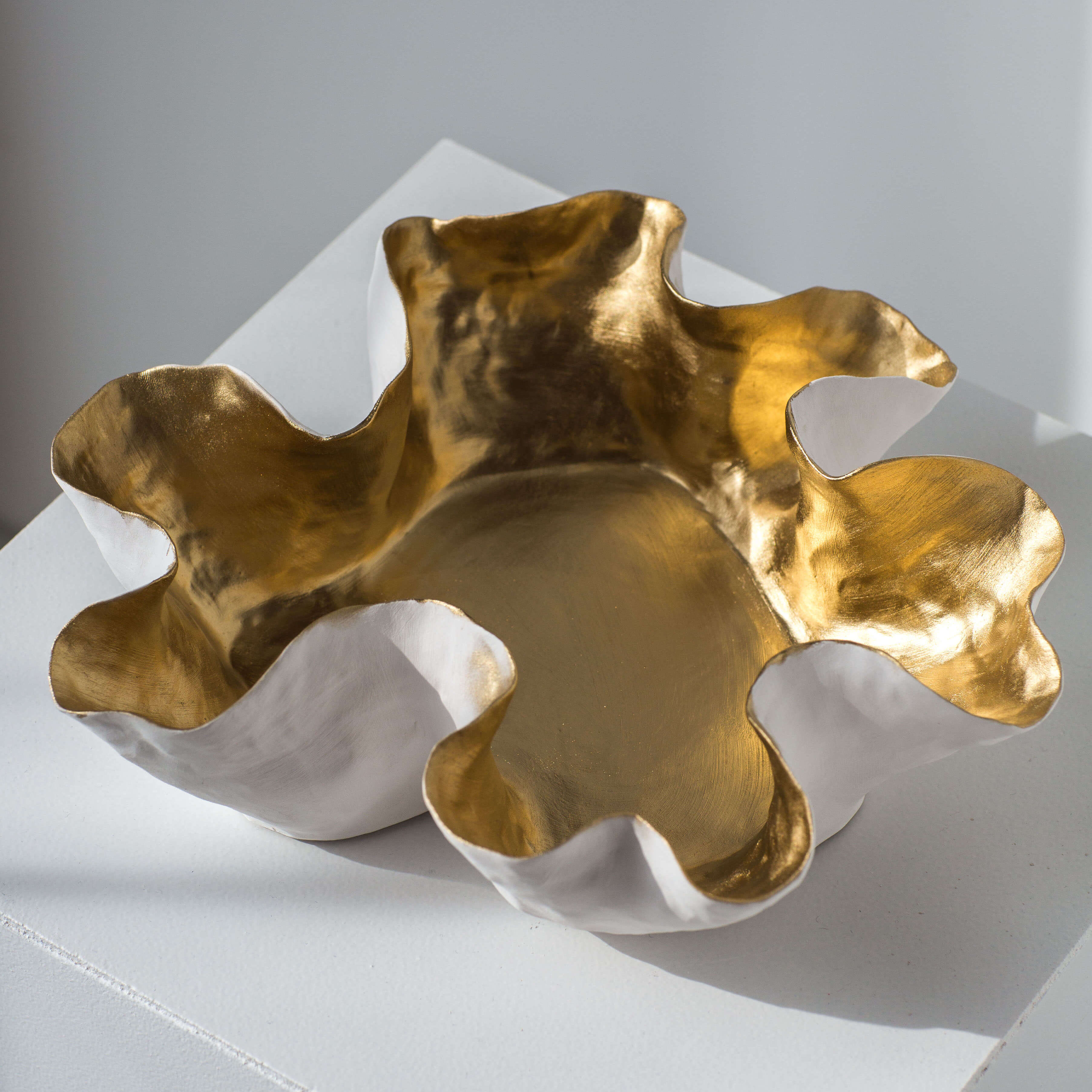 Скульптурная ваза "GOLDEN DUO" - изображение 4