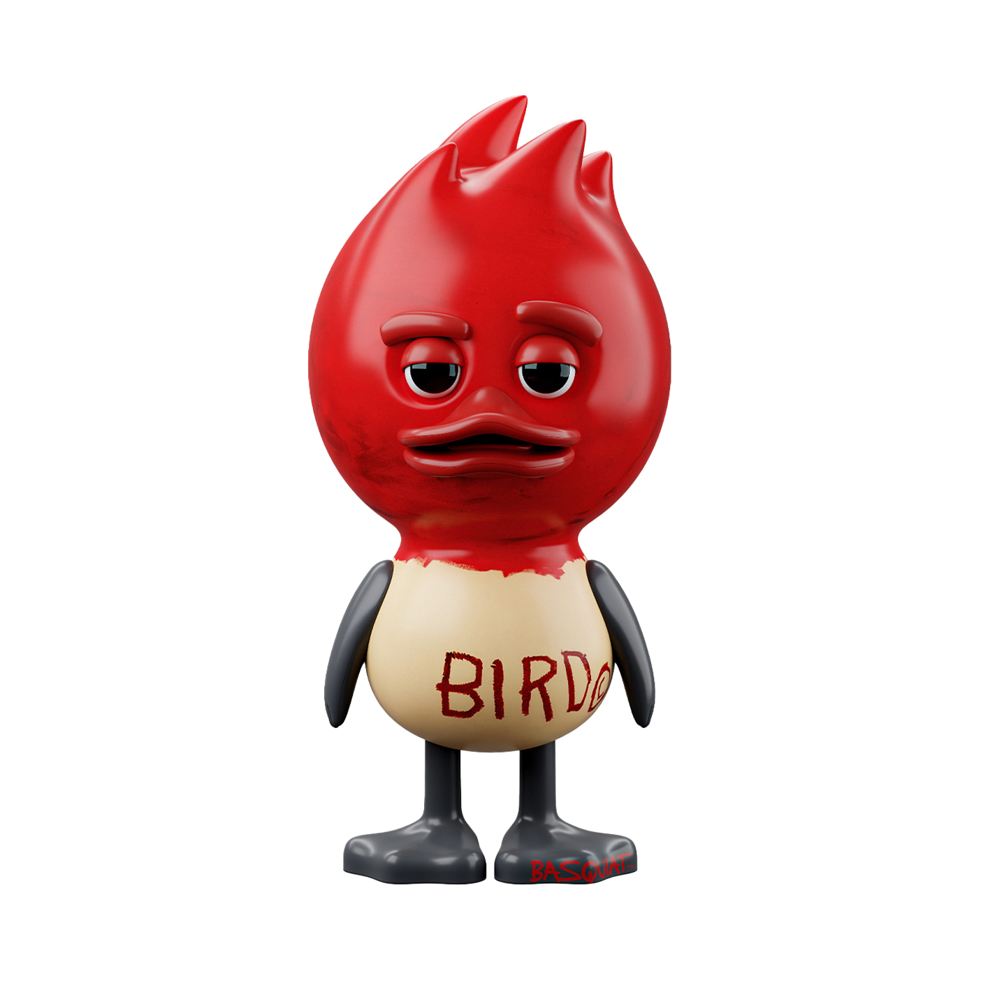 TUD x Jean-Michel Basquiat red 