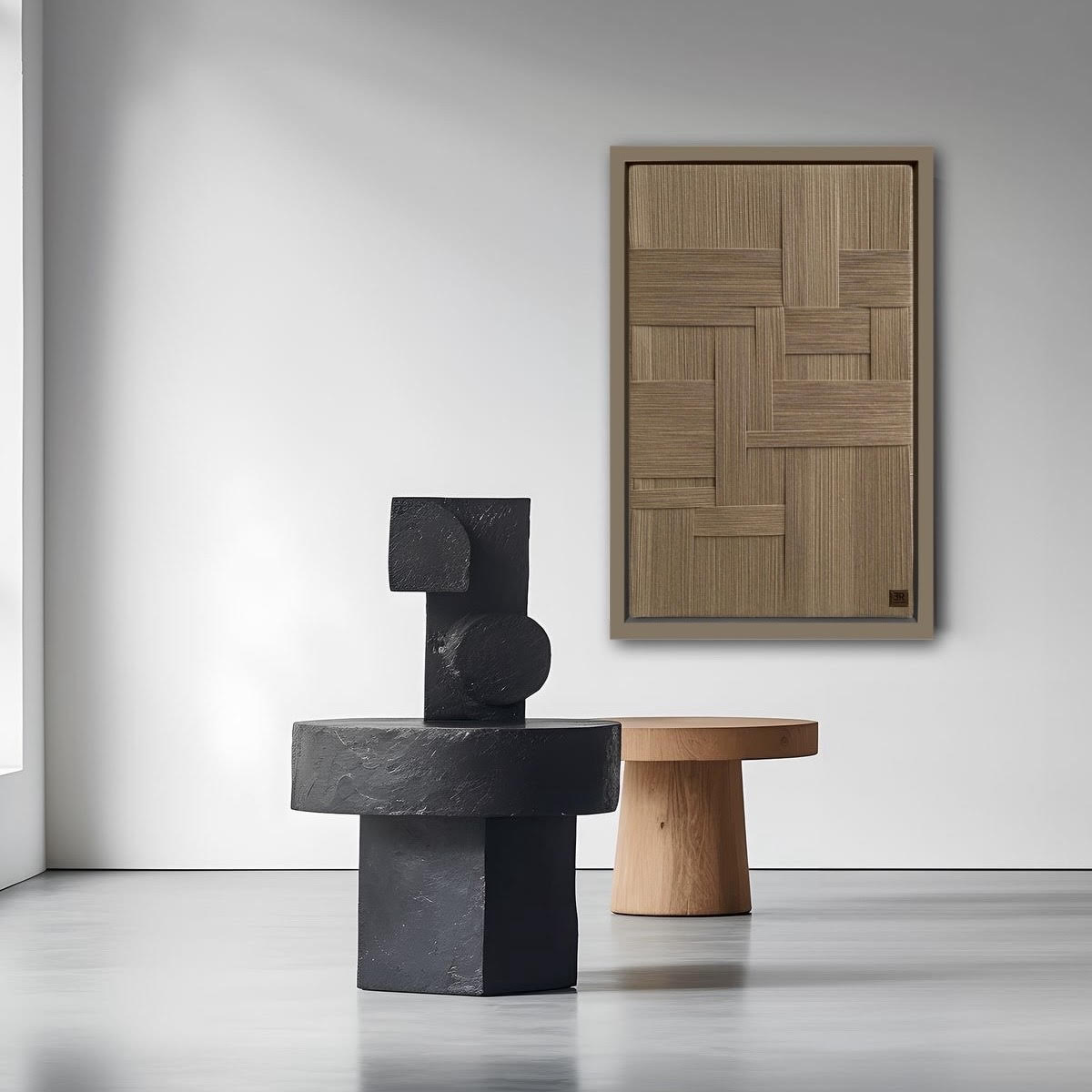 Текстильное панно "Песок" - изображение 3