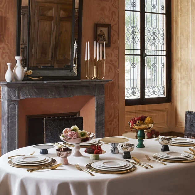 Блюдо на ножке  Madame (gold) - изображение 5