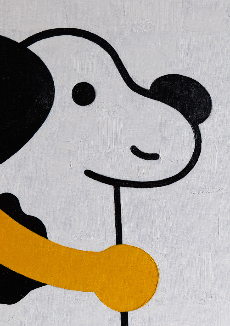 Картина "Счастливая собака" - изображение 3