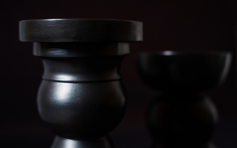 Подсвечник 4/1 чёрный - изображение 3