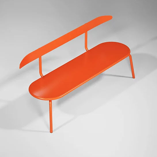 Скамейка со спинкой SPIDER