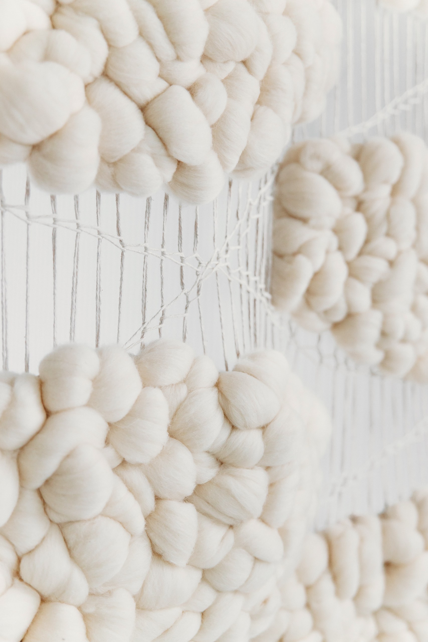 Гобелен "Облака" белый - изображение 4