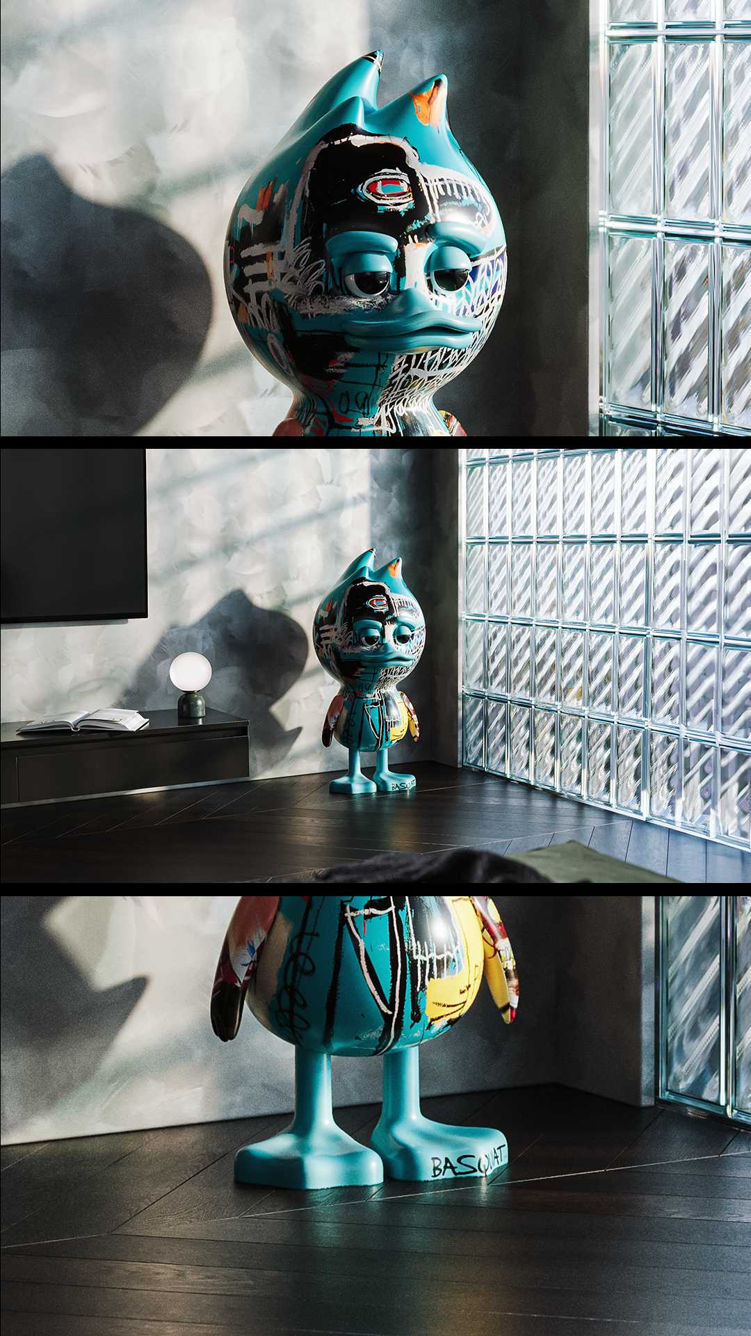 TUD x Jean-Michel Basquiat blue - изображение 11