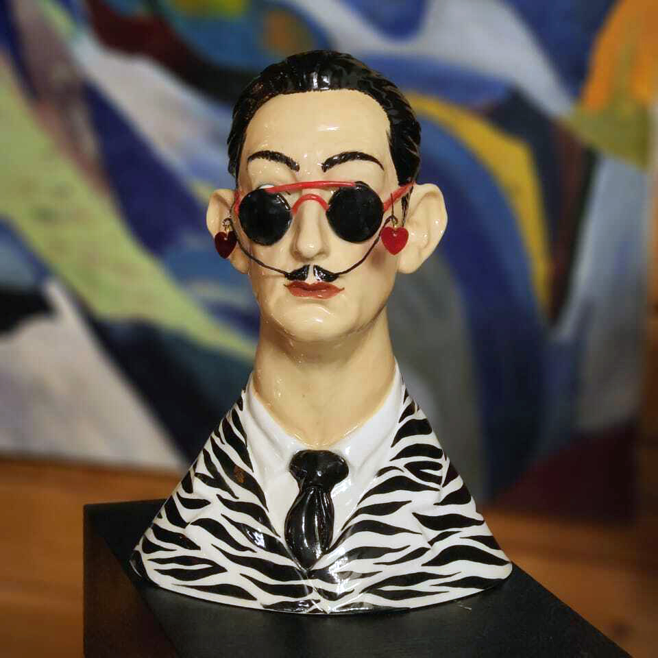 Ваза Сальвадор Зебристый 