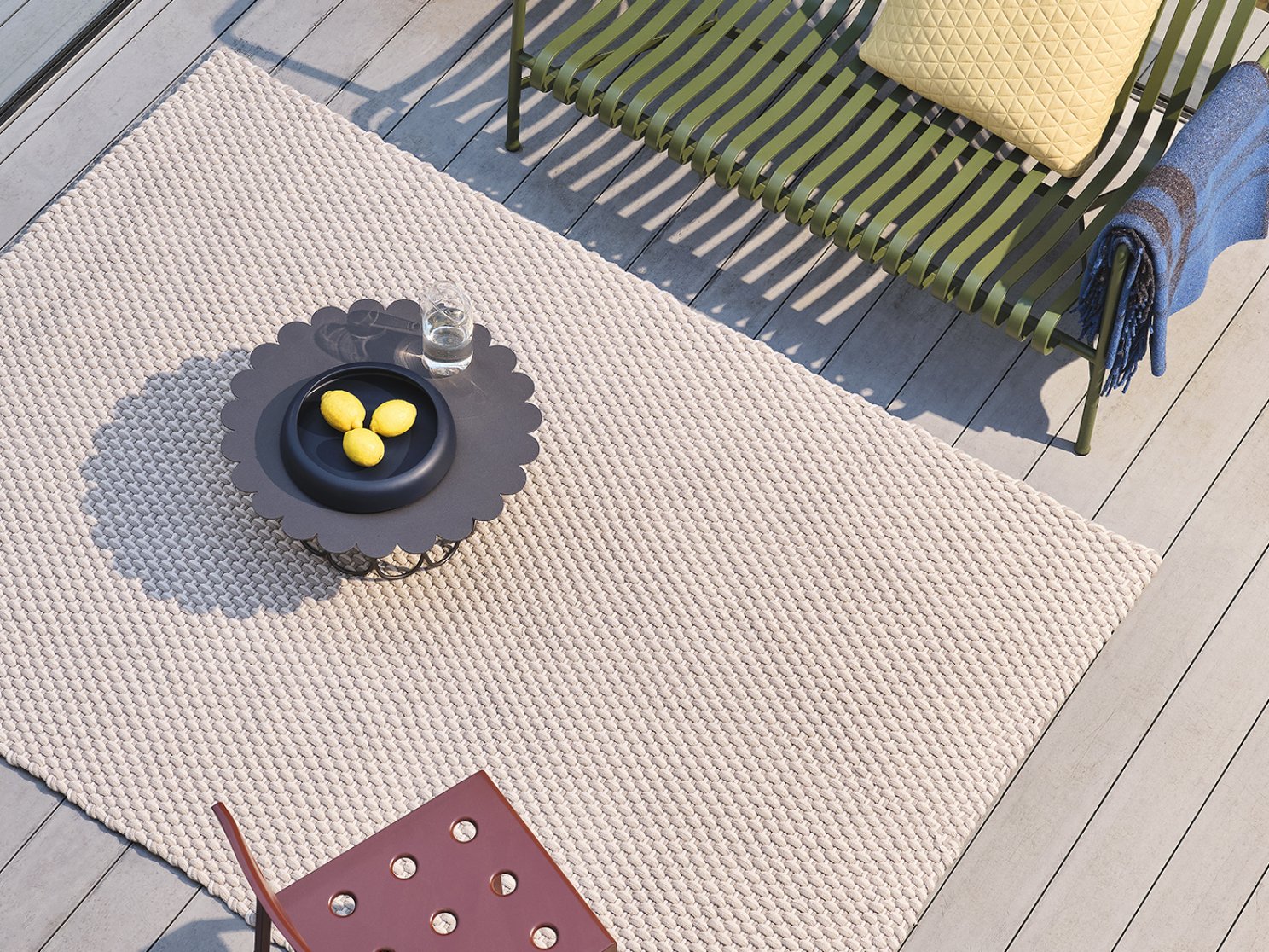 Ковер Lace sage grey white sand 497201 - изображение 1