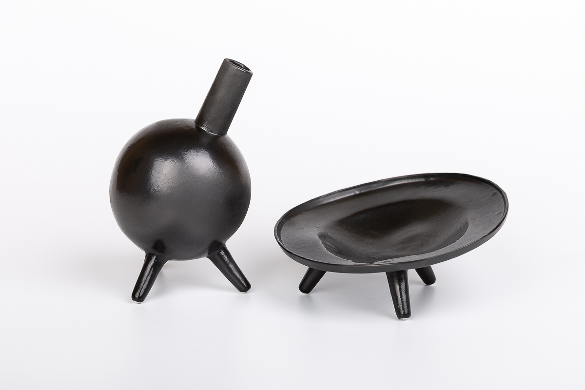 Ваза "Космос" черная - изображение 2