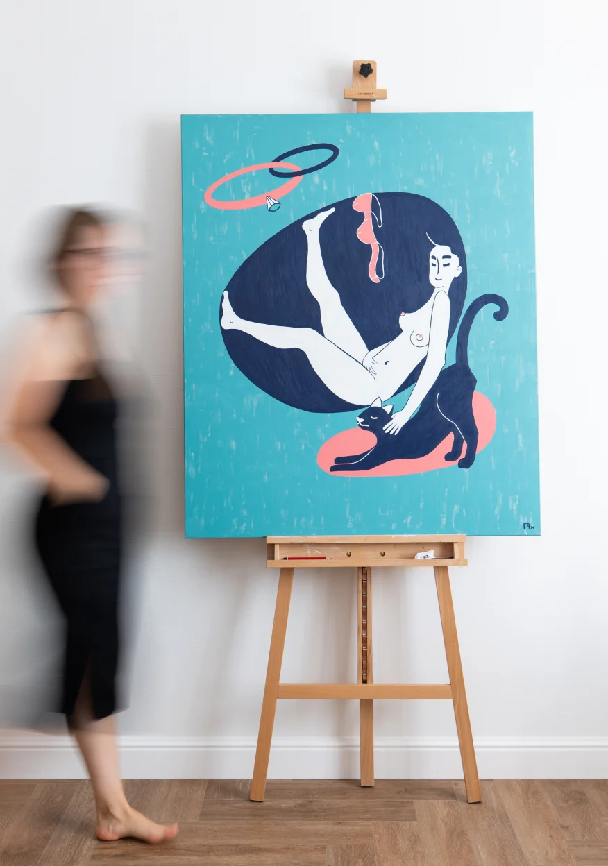 Картина "В отсутствие мужа. Самопознание" - изображение 2