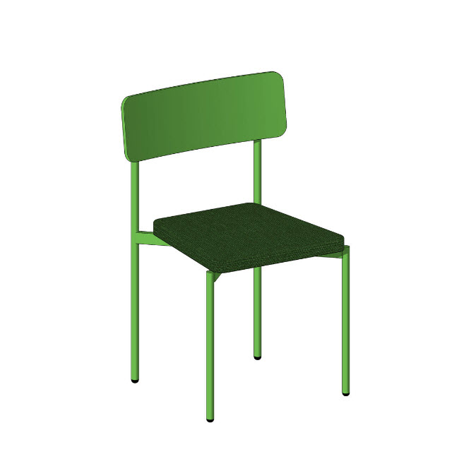 Стул SCHOOL штабелируемый 