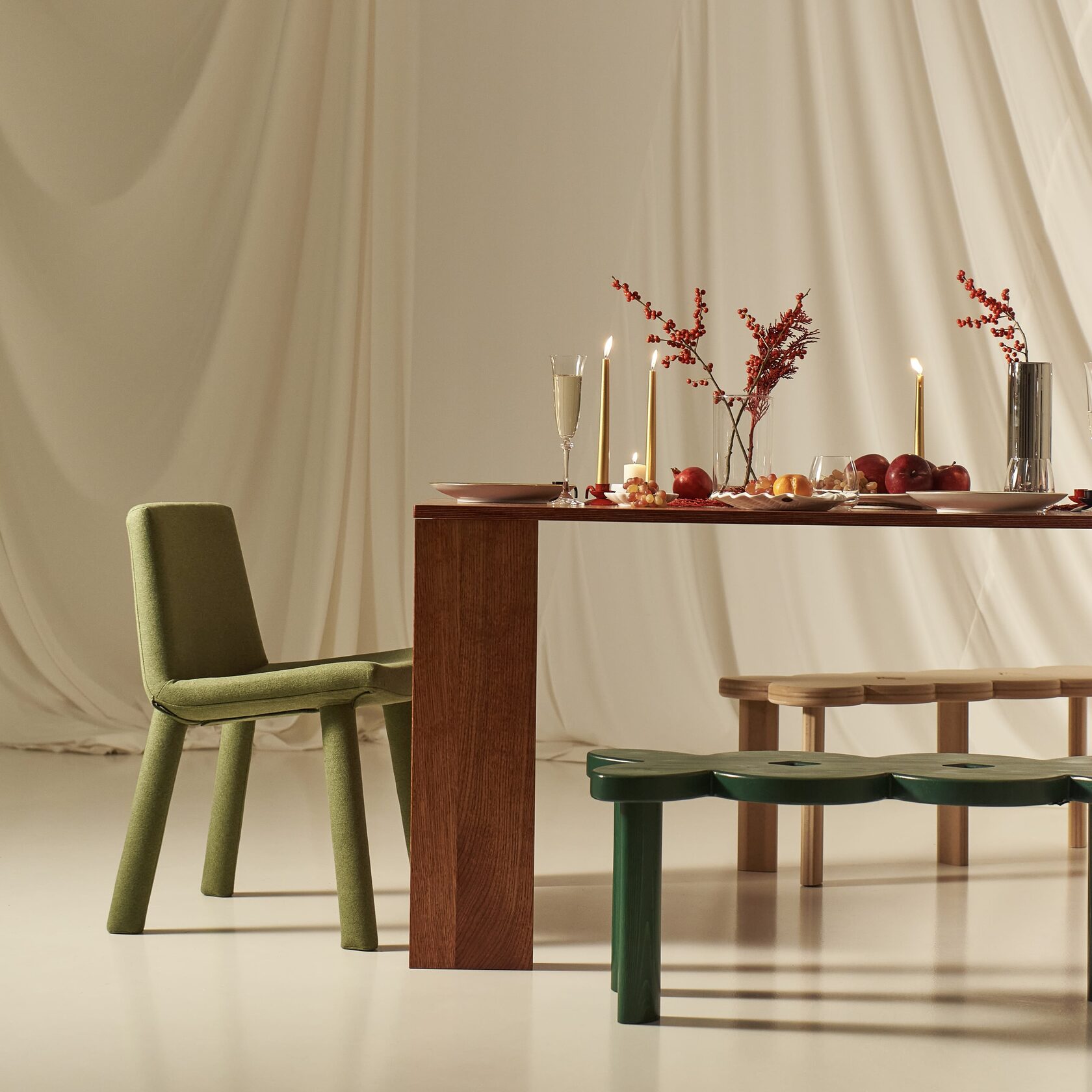 Стол Bill красный - изображение 1