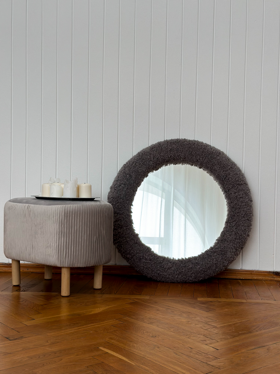 Зеркало "Манчестер" серое - изображение 1