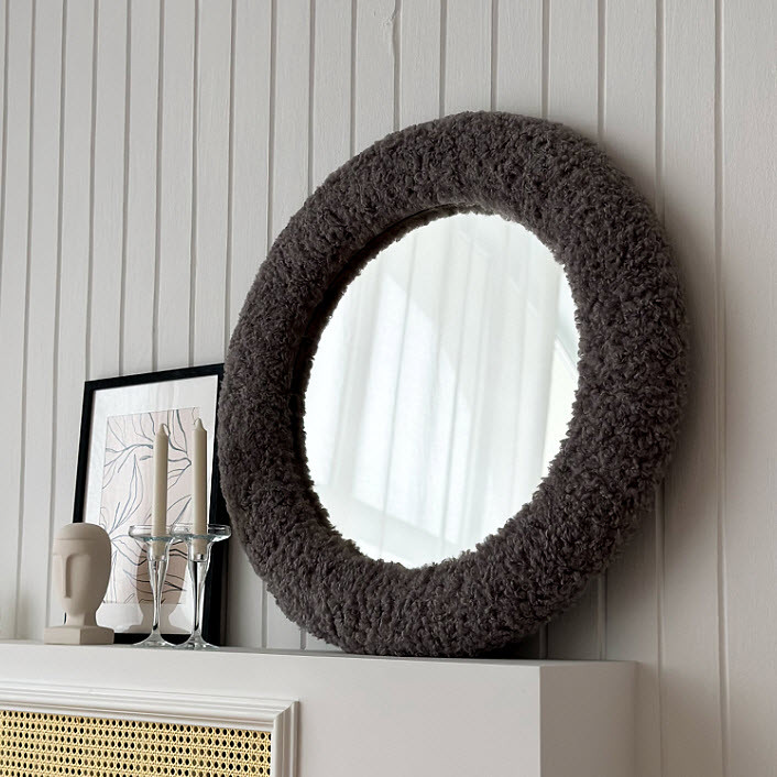 Зеркало "Манчестер" серое 