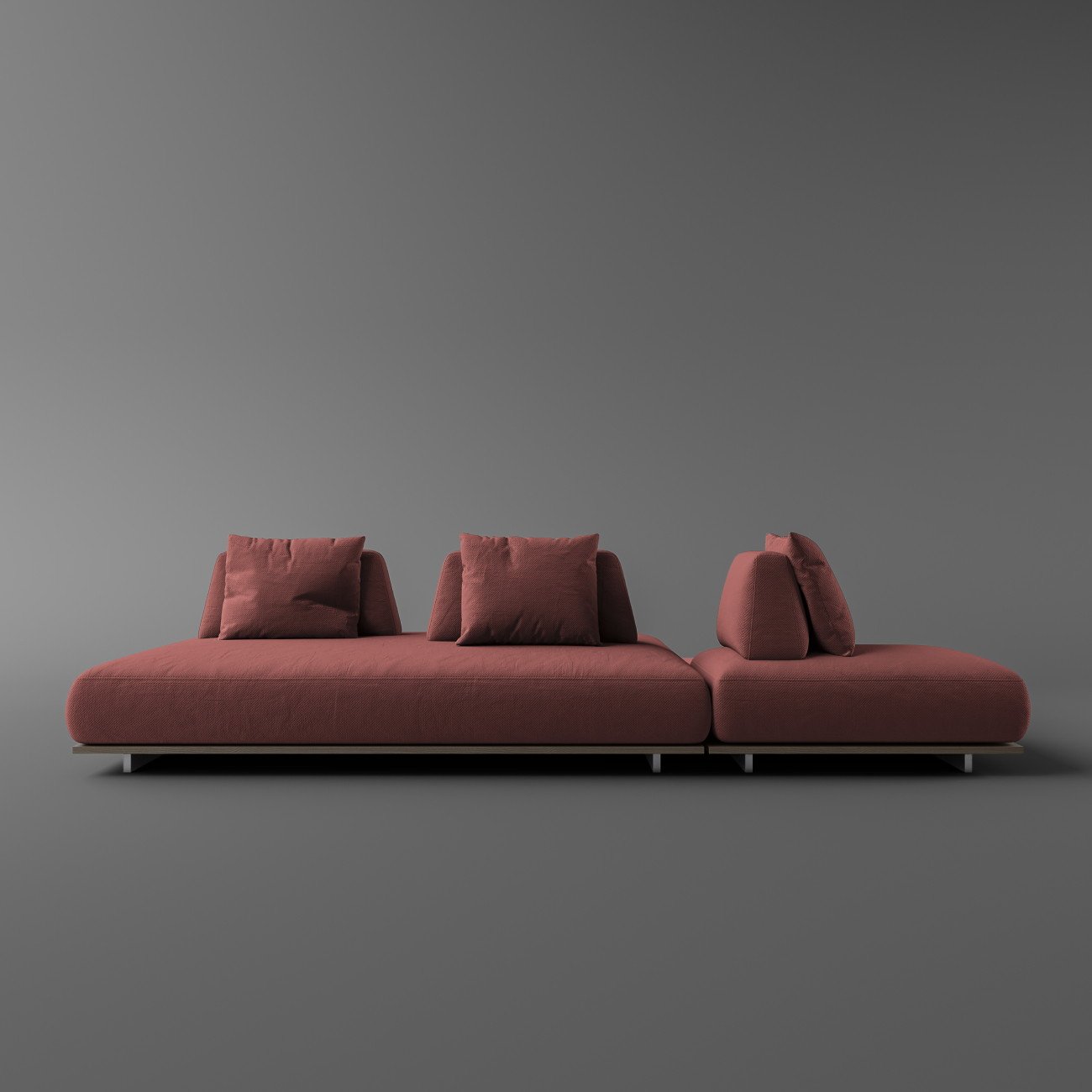 Модульный панорамный диван FLAT SOFA - изображение 9