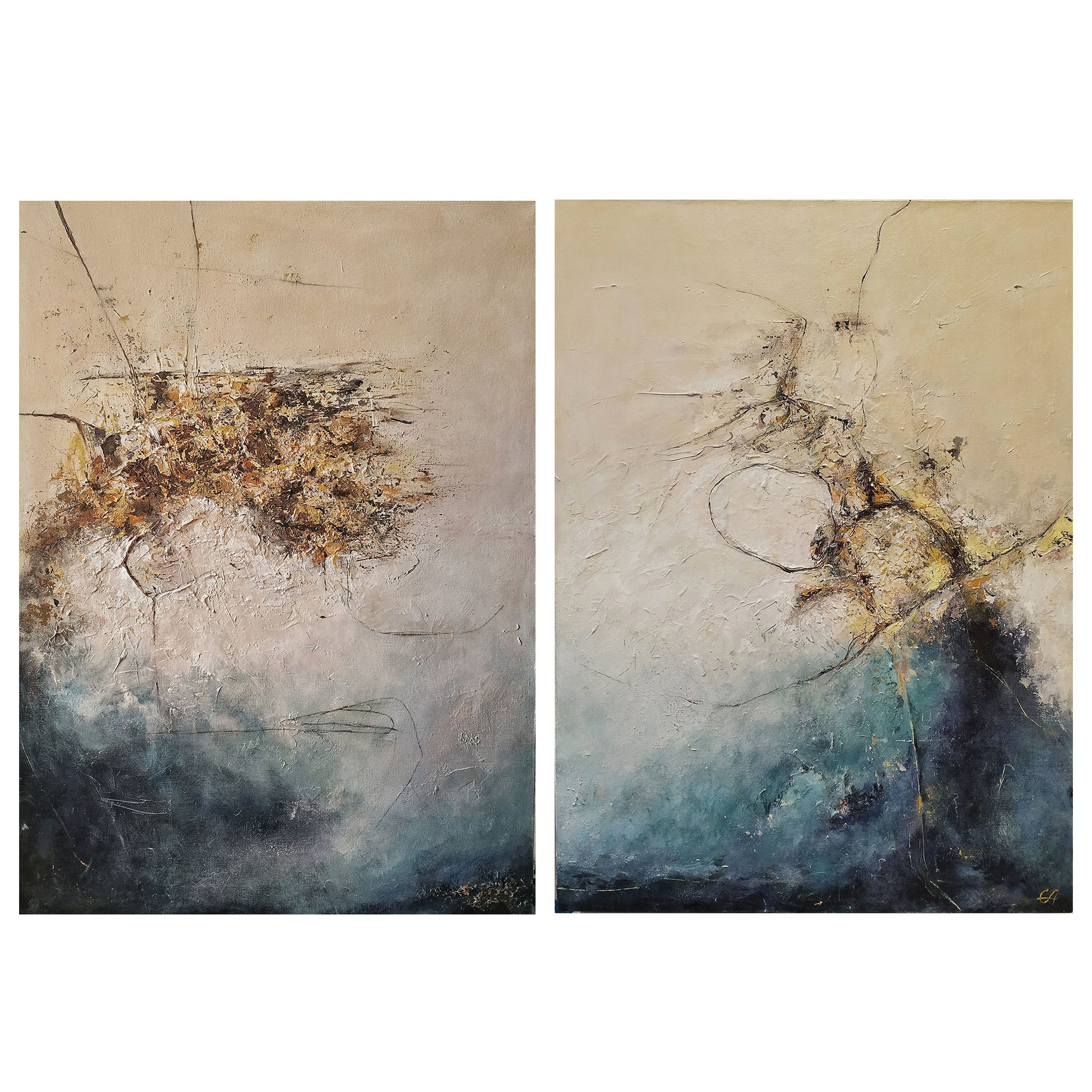 Abstraction (3), 60*90cm x 2 - изображение 5