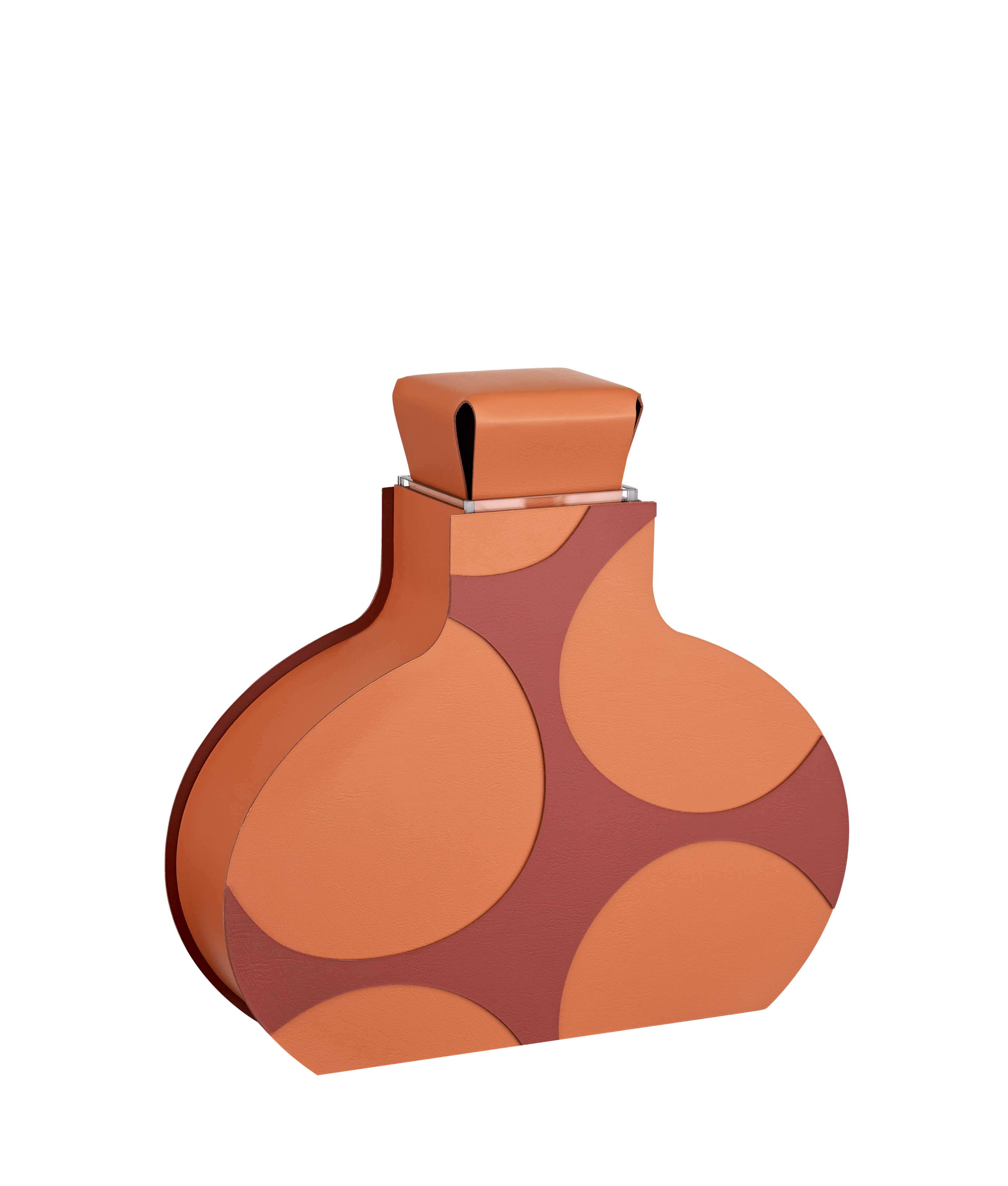 Ваза Otto Mod. 1.1 (09-Cognac/30-Bordeaux) - изображение 3