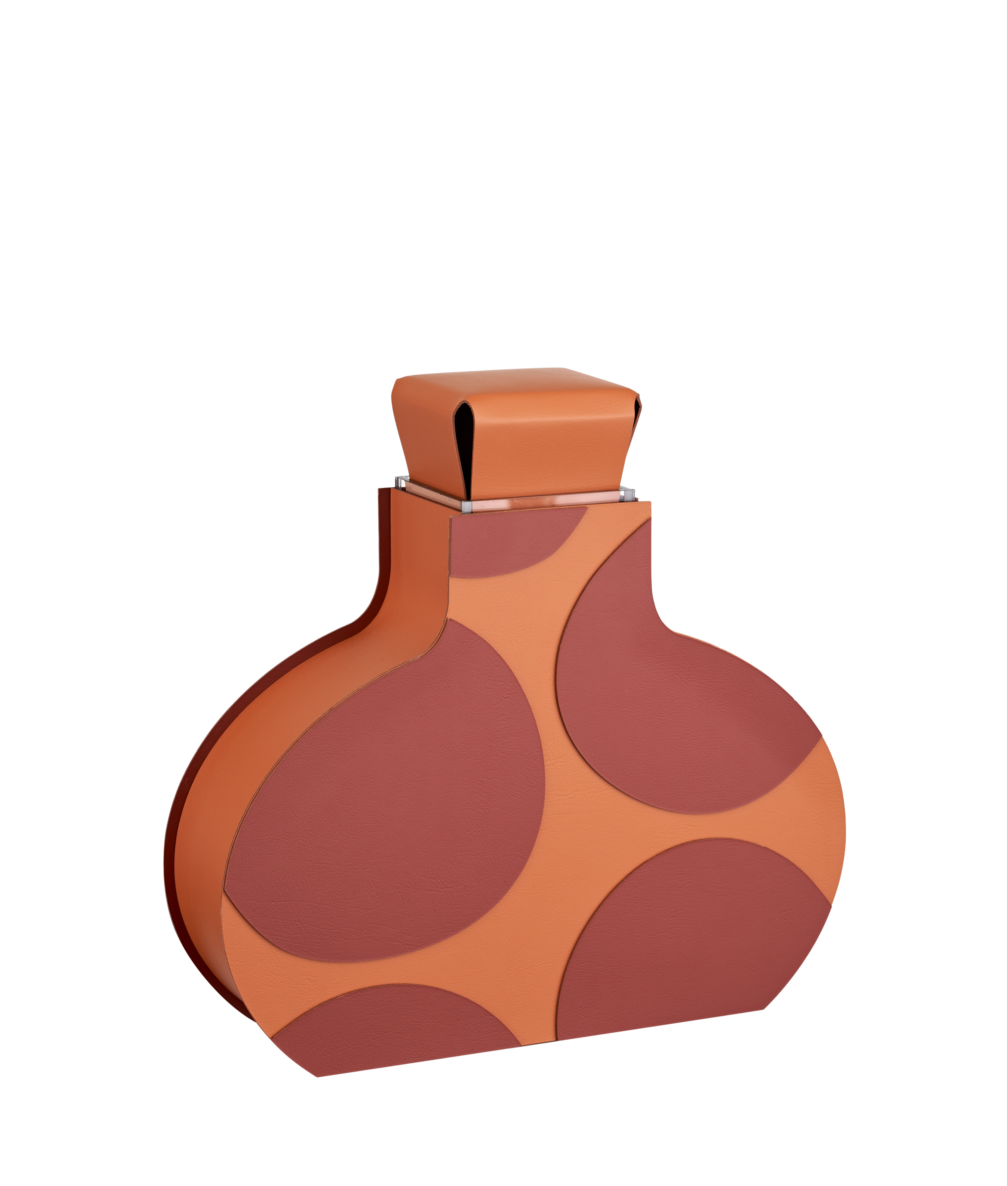 Ваза Otto Mod. 1.1 (09-Cognac/30-Bordeaux) - изображение 2