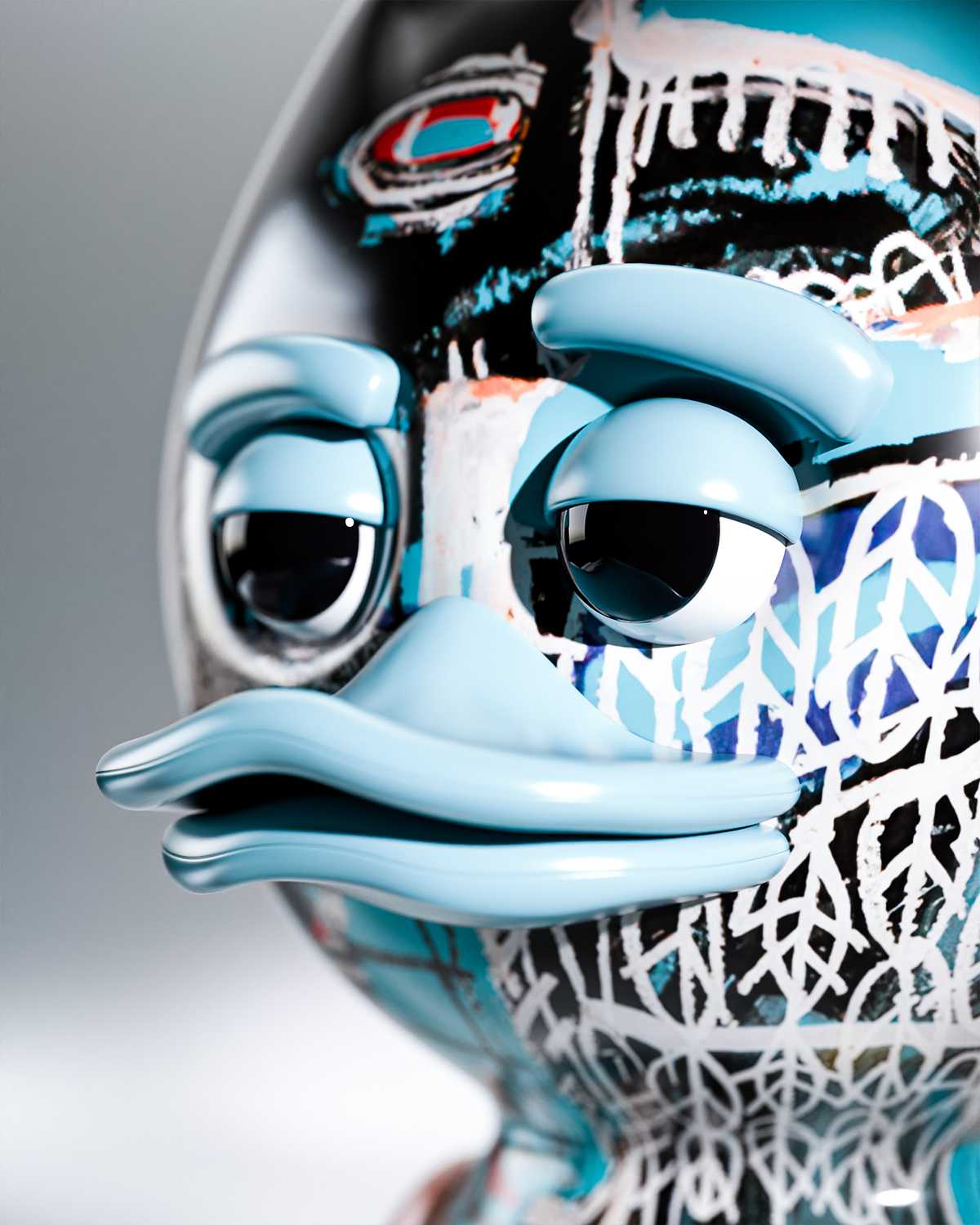 TUD x Jean-Michel Basquiat blue - изображение 8